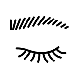 眉毛スタイリングのアイコン